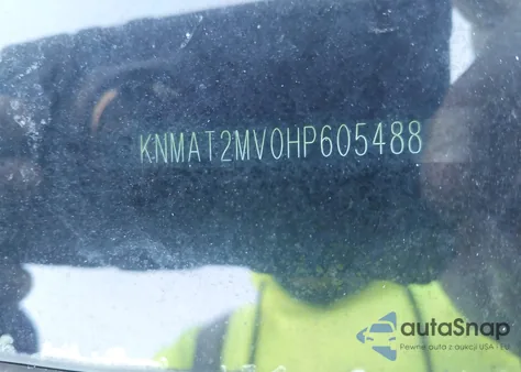 2017 Nissan Rogue Sv from USA, damaged, VIN KNMAT2MV0HP605488